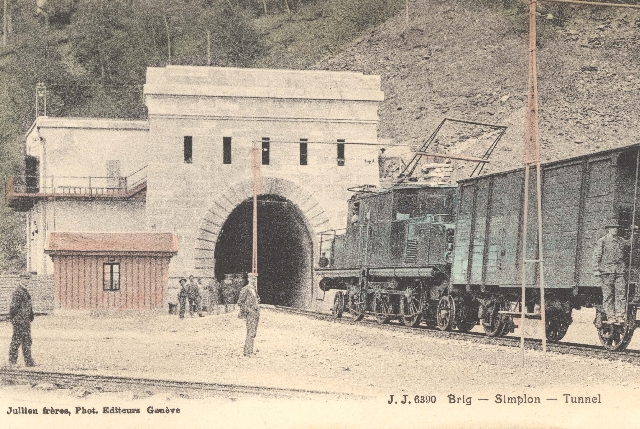 Le tunnel du Simplon